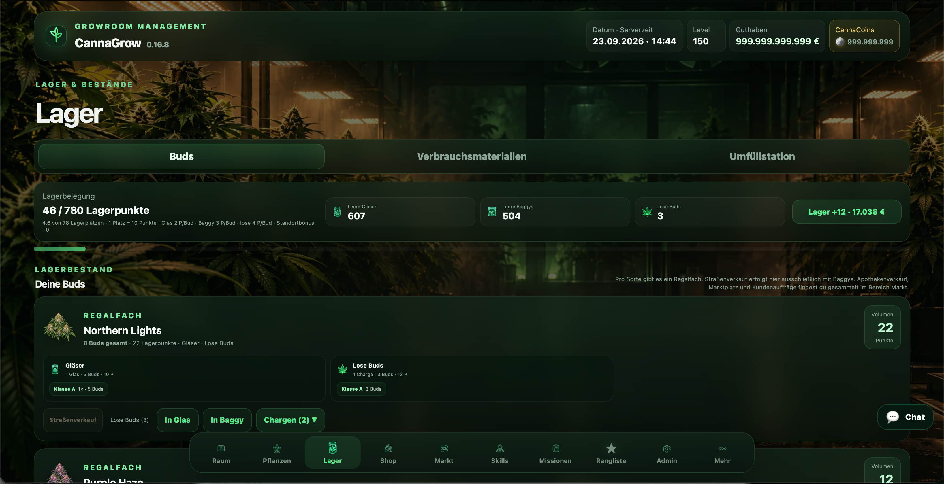 CannaGrow Projektvorschau – Screenshot 4